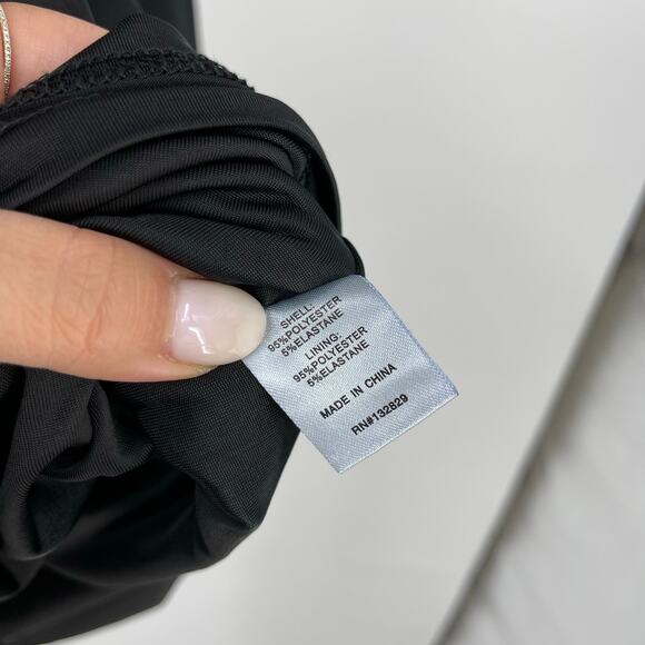 superdown | NWT Sarah Cut Out Dress in Black Jersey Cut Out Long Sleeve Mini XL - Picture 11 of 12